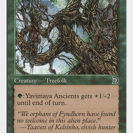 Yavimaya Ancients (Druid Art) [Deckmasters]