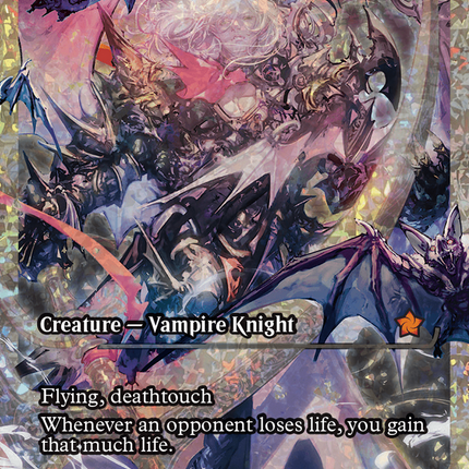 Bloodthirsty Conqueror (Showcase) (Fracture Foil) [Foundations]
