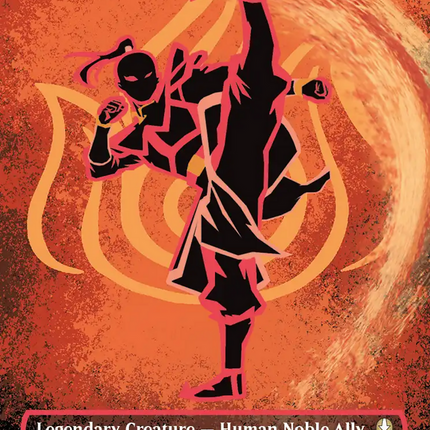Fire Lord Zuko (Borderless) (Neon Ink Foil) [Avatar: The Last Airbender]