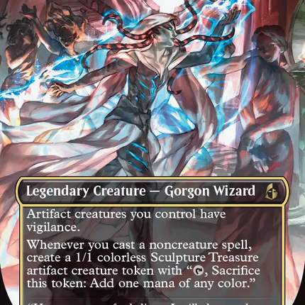 Vraska, Soul of Stone (Borderless) [Reality Fracture]