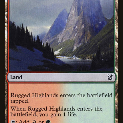 Rugged Highlands [Commander 2019]