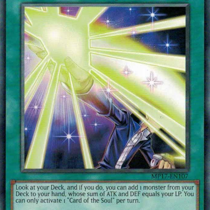 Card of the Soul [MP17-EN107] Common