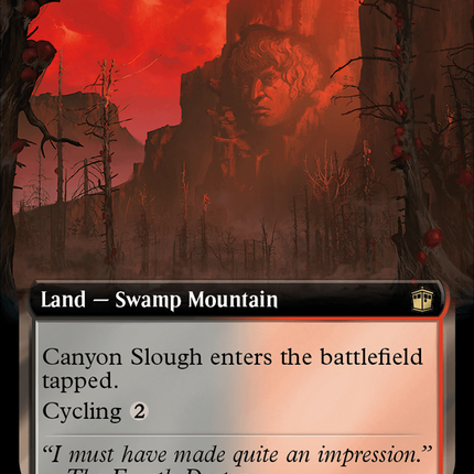 Canyon Slough (Extended Art) (Surge Foil) [Doctor Who]