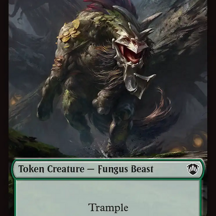 Goat // Fungus Beast Double-Sided Token [Secrets of Strixhaven Commander Tokens]