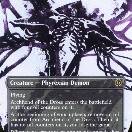 Archfiend of the Dross (Borderless Ichor) [Phyrexia: All Will Be One]