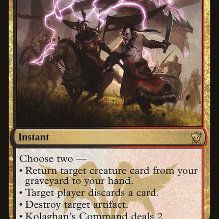 Kolaghan's Command [Dragons of Tarkir]