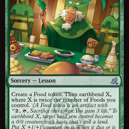 Bumi's Feast Lecture [Avatar: The Last Airbender: Eternal-Legal]