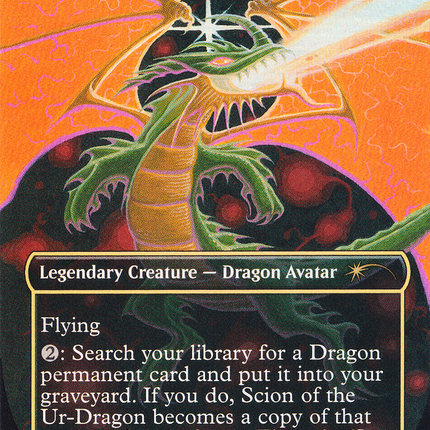Scion of the Ur-Dragon (Rainbow Foil) [Secret Lair Drop Series]