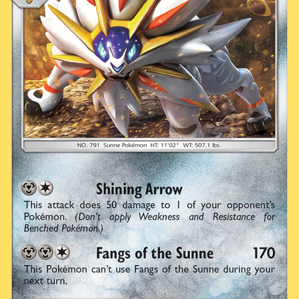 Solgaleo (87/145) [Sun & Moon: Guardians Rising]