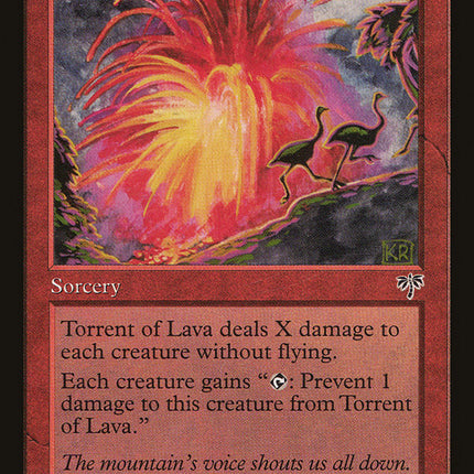 Torrent of Lava [Mirage]