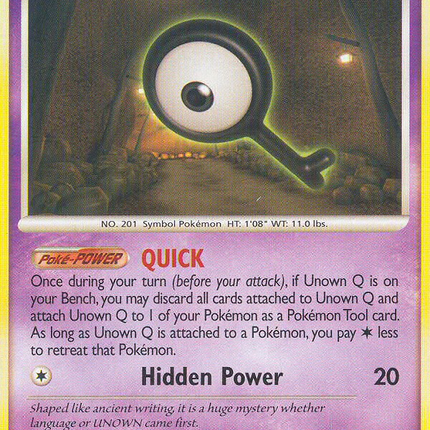 Unown Q (49/100) [Diamond & Pearl: Majestic Dawn]