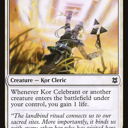 Kor Celebrant [Zendikar Rising]