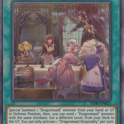 Dragonmaid Hospitality [MYFI-EN023] Super Rare