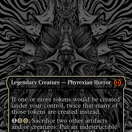 Mondrak, Glory Dominus (Oil Slick Raised Foil) [Phyrexia: All Will Be One]