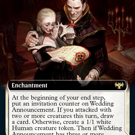 Wedding Announcement // Wedding Festivity (Extended Art) [Innistrad: Crimson Vow]