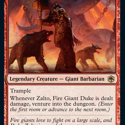 Zalto, Fire Giant Duke [Dungeons & Dragons: Adventures in the Forgotten Realms]