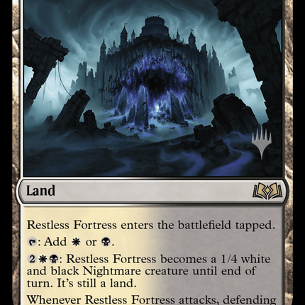 Restless Fortress (Promo Pack) [Wilds of Eldraine Promos]