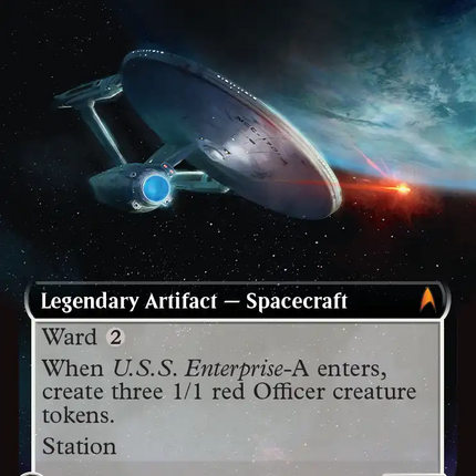 U.S.S. Enterprise-A, Free Spirit (Extended Art) [Star Trek]