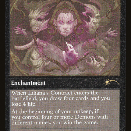 Liliana's Contract (Foil Etched) [Secret Lair Drop Series]