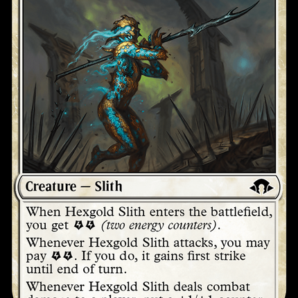 Hexgold Slith [Modern Horizons 3]