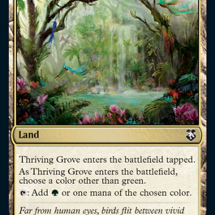 Thriving Grove [Dungeons & Dragons: Adventures in the Forgotten Realms Commander]