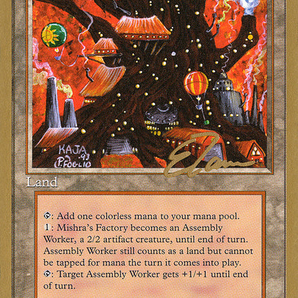 Mishra's Factory (Eric Tam) [Pro Tour Collector Set]