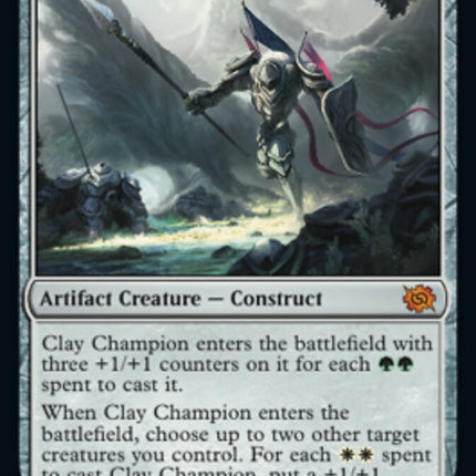 Clay Champion (Promo Pack) [The Brothers' War Promos]