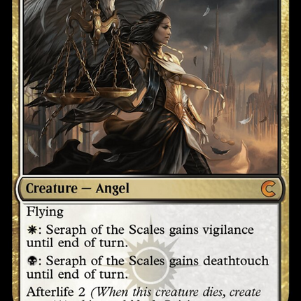 Seraph of the Scales [Ravnica: Clue Edition]