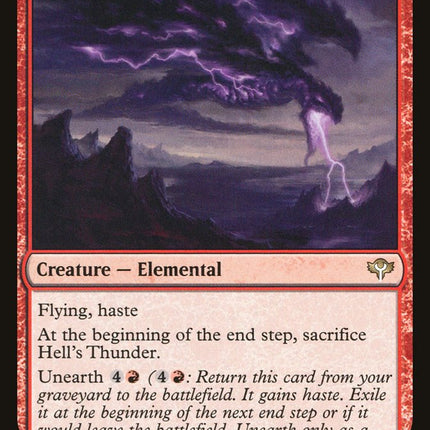 Hell's Thunder [Duel Decks: Speed vs. Cunning]