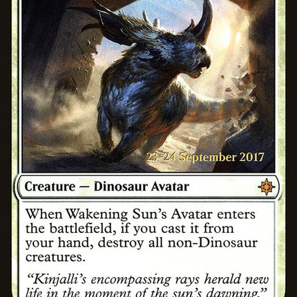 Wakening Sun's Avatar [Ixalan Prerelease Promos]