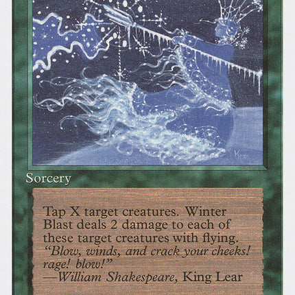 Winter Blast [Fourth Edition]