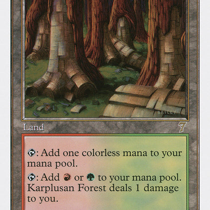 Karplusan Forest [Seventh Edition]