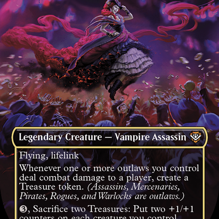 Olivia, Opulent Outlaw (Borderless) [Outlaws of Thunder Junction Commander]