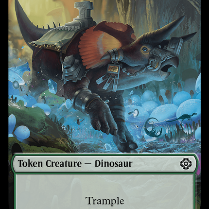 Elephant // Dinosaur (0010) Double-Sided Token [The Lost Caverns of Ixalan Commander Tokens]