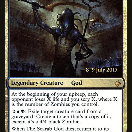 The Scarab God [Hour of Devastation Prerelease Promos]