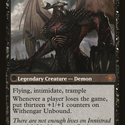 Elbrus, the Binding Blade // Withengar Unbound [Dark Ascension]