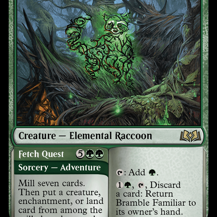 Bramble Familiar // Fetch Quest [Wilds of Eldraine]