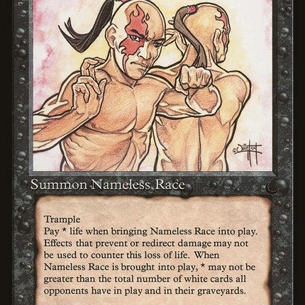 Nameless Race [The Dark]