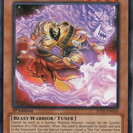 Brotherhood of the Fire Fist - Boar [JOTL-EN026] Rare