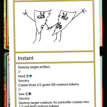 Smelt // Herd // Saw [Mystery Booster Playtest Cards]
