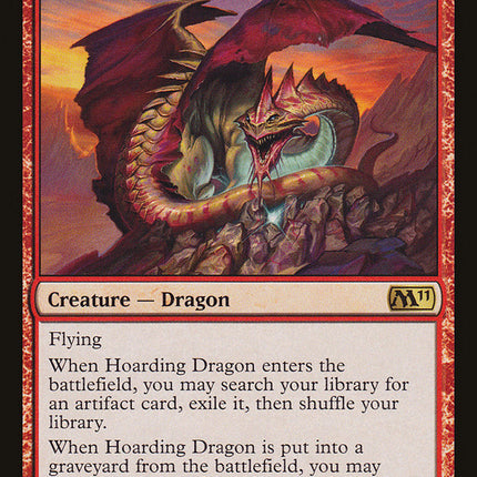 Hoarding Dragon [Magic 2011]