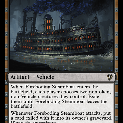 Foreboding Steamboat [Murders at Karlov Manor Commander]