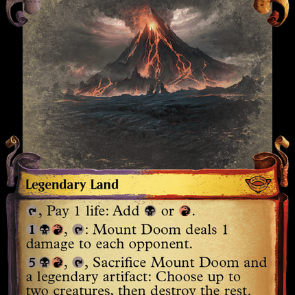 Mount Doom [The Lord of the Rings: Tales of Middle-Earth Showcase Scrolls]