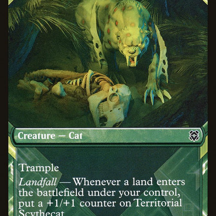 Territorial Scythecat (Showcase) [Zendikar Rising]