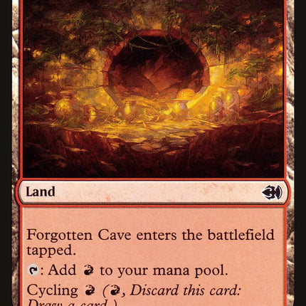 Forgotten Cave [Duel Decks: Merfolk vs. Goblins]