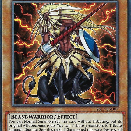 Beast King Barbaros [YS17-EN007] Common