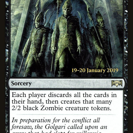 Awaken the Erstwhile [Ravnica Allegiance Prerelease Promos]