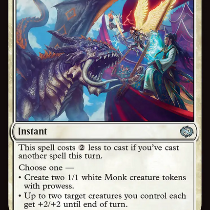 Rally the Monastery [Tarkir: Dragonstorm]