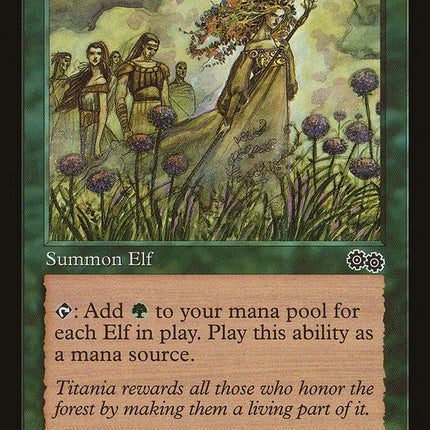Priest of Titania [Urza's Saga]