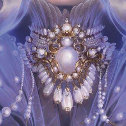 Pearl Medallion Art Card [Modern Horizons 3 Art Series]